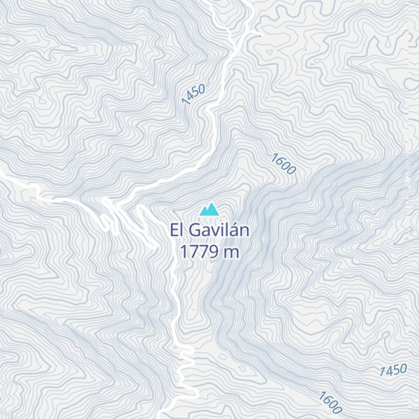Map of El Gavilán