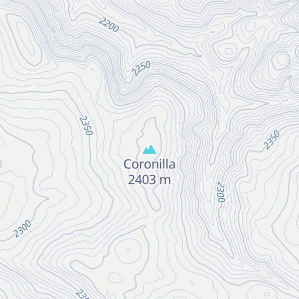 Map of Coronilla