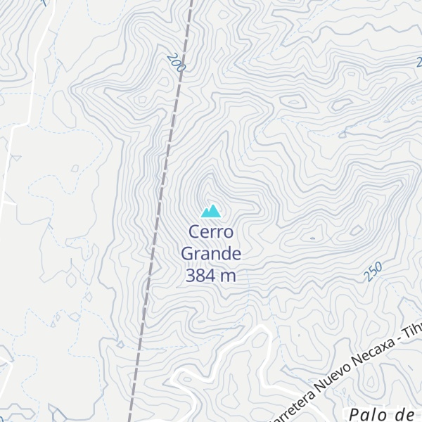 Map of Cerro Grande