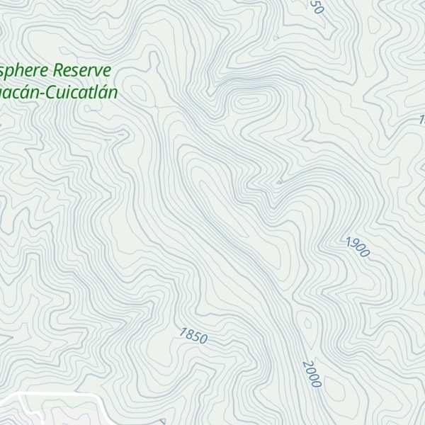 Map of Cerro La Palma