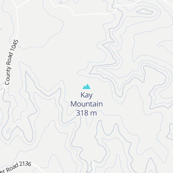 Map of Kay Mountain
