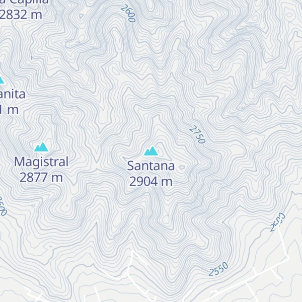 Map of Santana