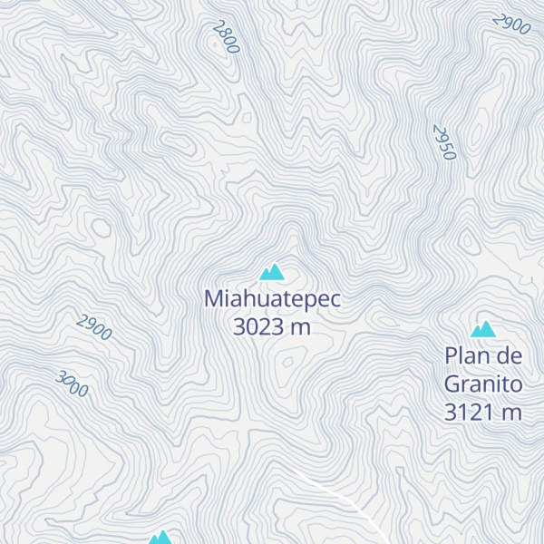 Map of Miahuatepec