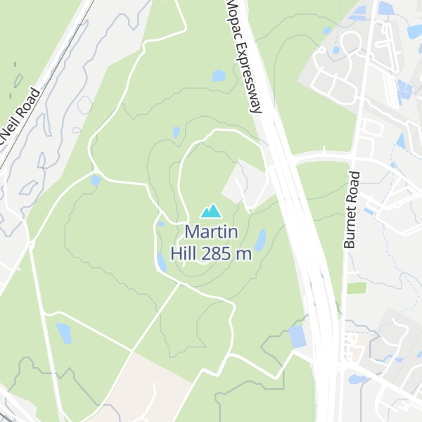 Map of Martin Hill