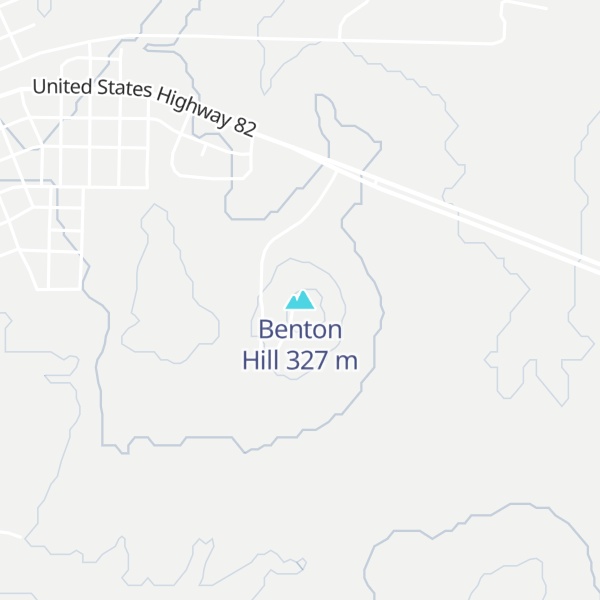 Map of Benton Hill