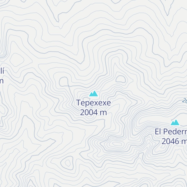 Map of Tepexexe