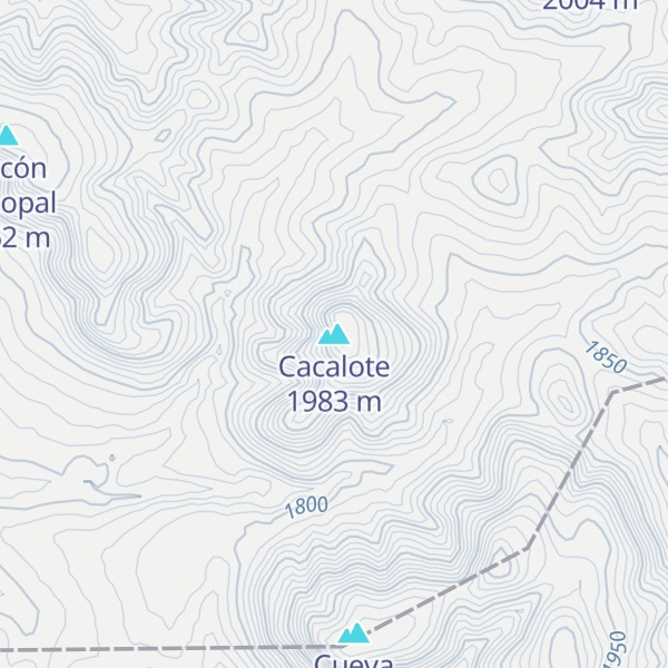 Map of Cacalote