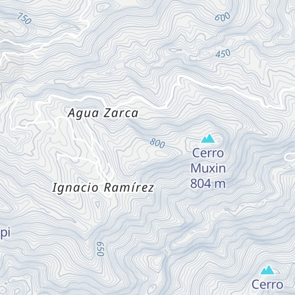 Map of Cerro Pumactun