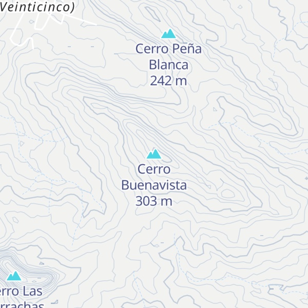 Map of Cerro Buenavista