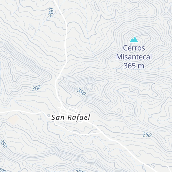 Map of Cerro Brujo