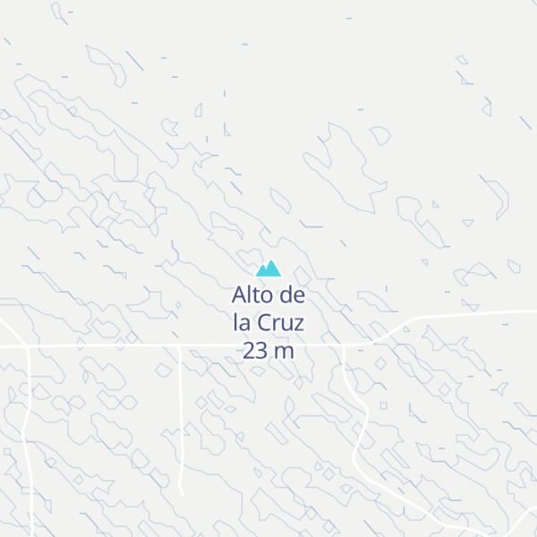 Map of Alto de la Cruz