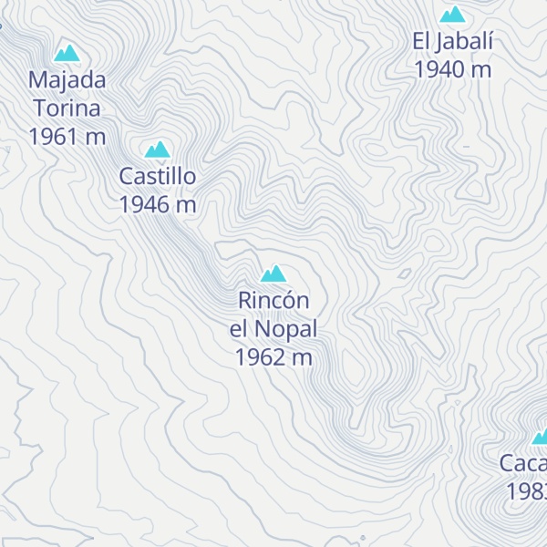 Map of Rincón el Nopal