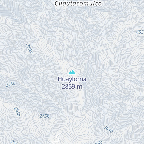 Map of Huayloma