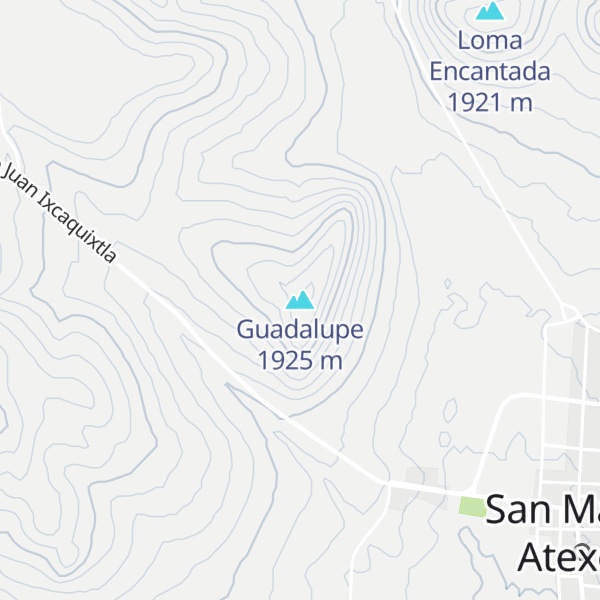 Map of Guadalupe