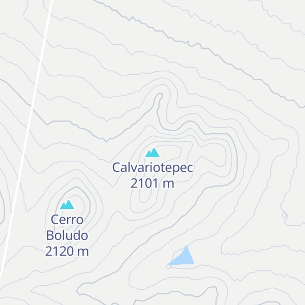 Map of Calvariotepec