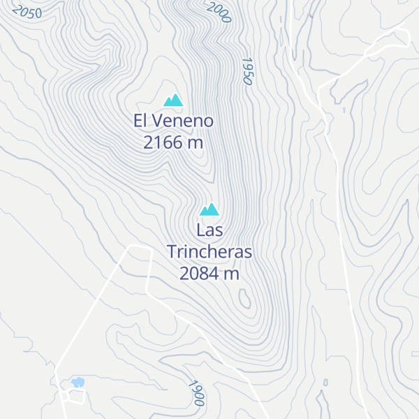 Map of Las Trincheras