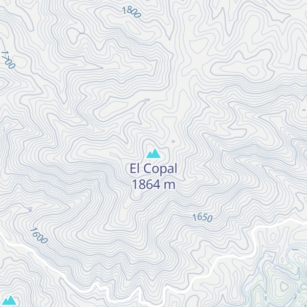 Map of El Copal