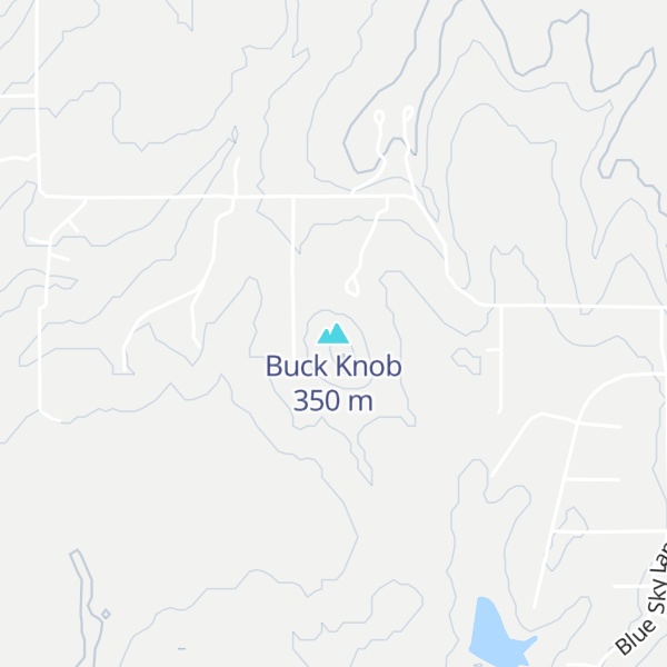 Map of Buck Knob