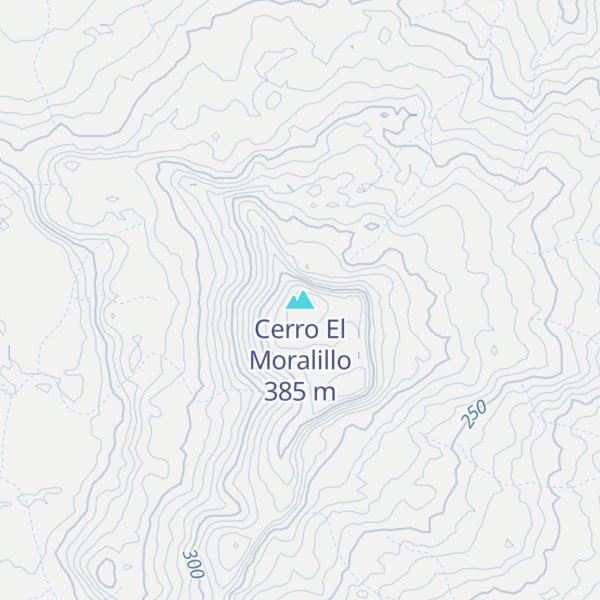 Map of Cerro El Moralillo