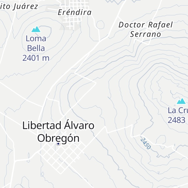 Map of Vista