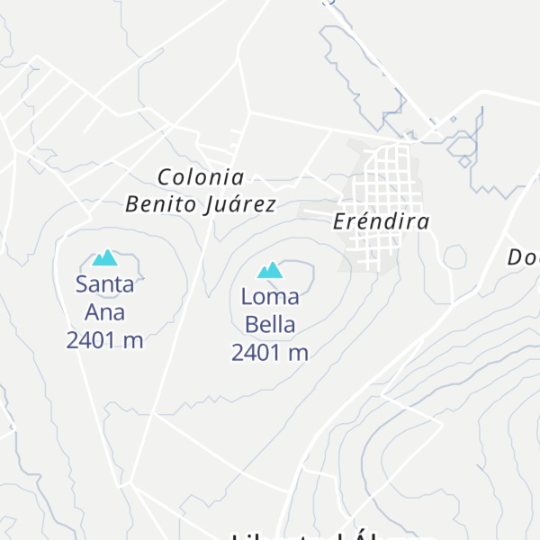Map of Loma Bella