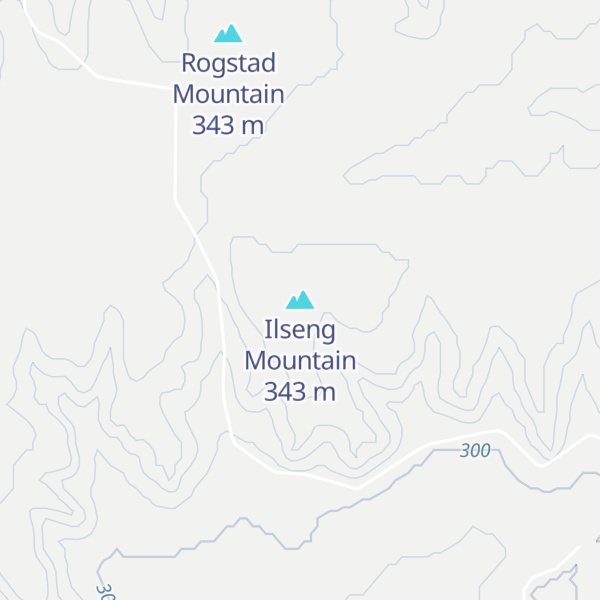 Map of Ilseng Mountain