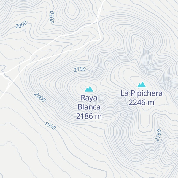 Map of Raya Blanca