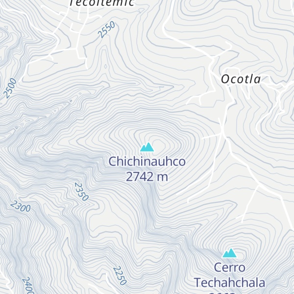 Map of Chichinauhco