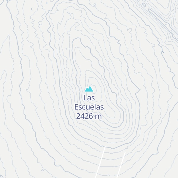 Map of Las Escuelas