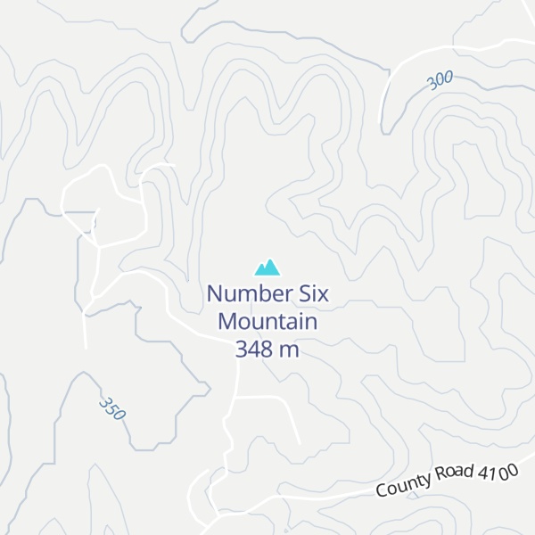 Map of Number Six Mountain