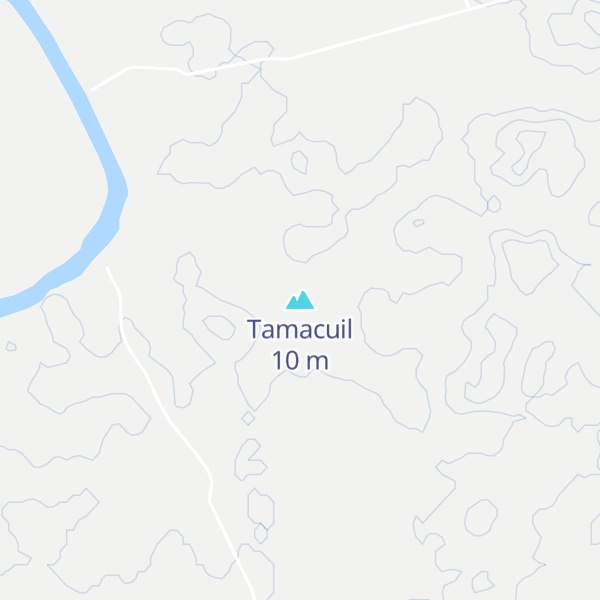 Map of Tamacuil