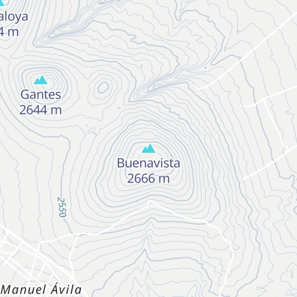 Map of Buenavista