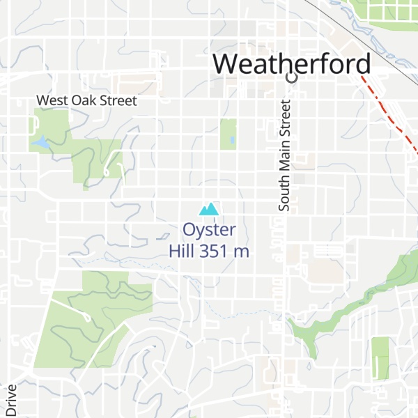 Map of Oyster Hill