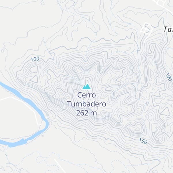 Map of Cerro Tumbadero