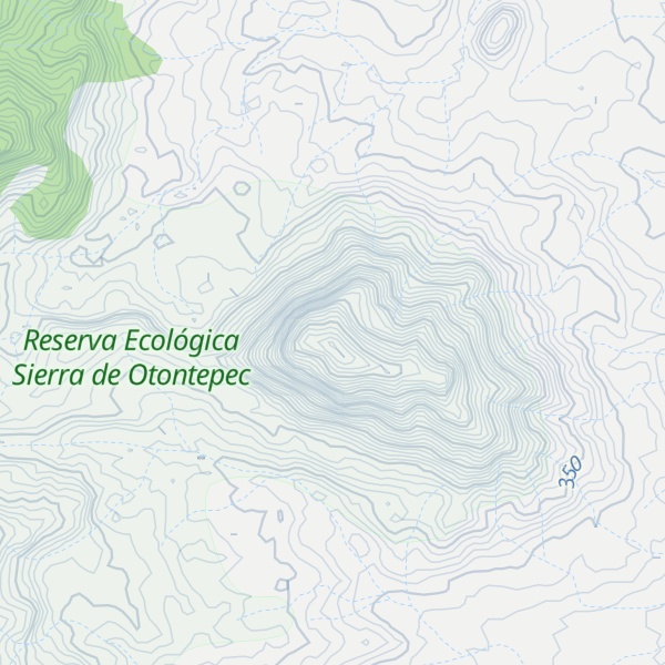 Map of Cerro Coquich