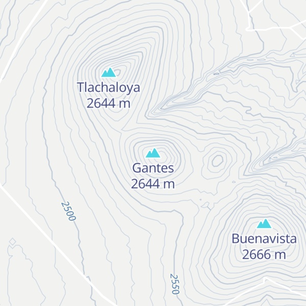 Map of Gantes