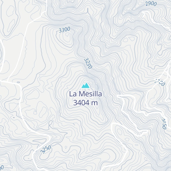 Map of La Mesilla