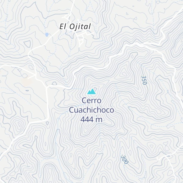 Map of Cerro Cuachichoco