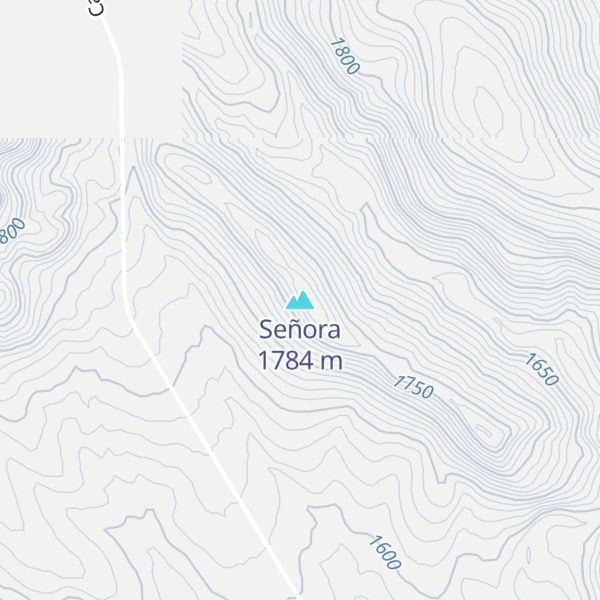 Map of Señora