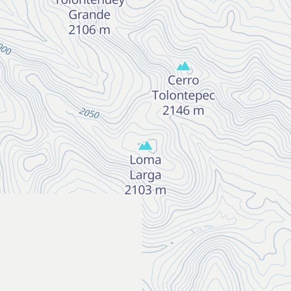 Map of Loma Larga