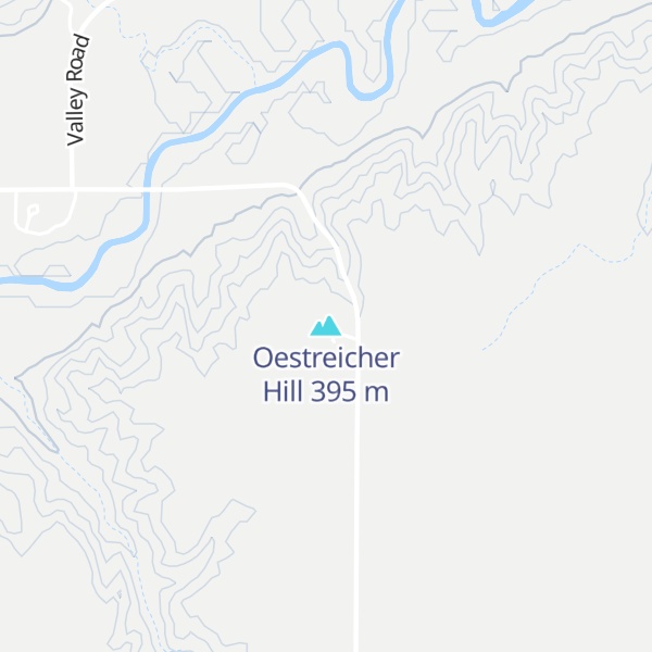 Map of Oestreicher Hill