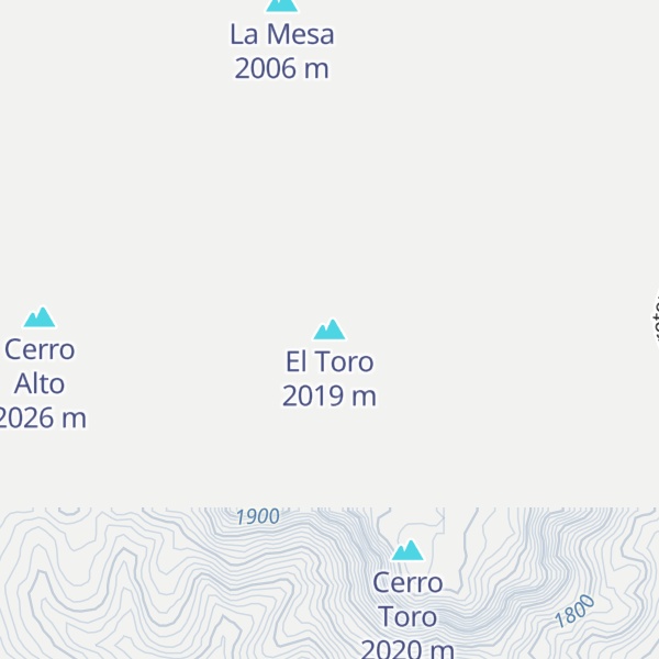 Map of El Toro