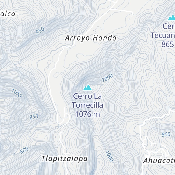 Map of Cerro La Torrecilla