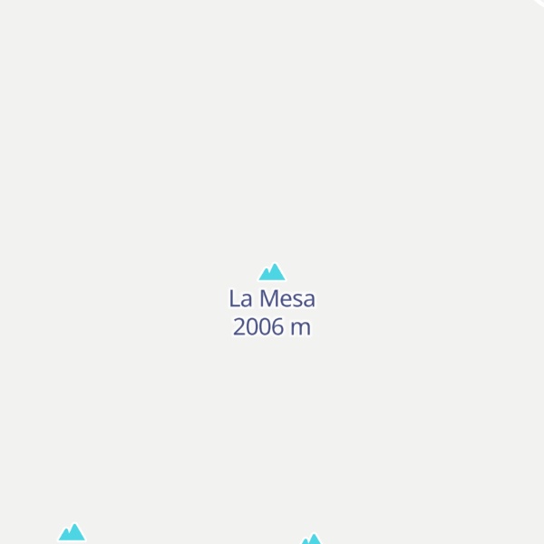 Map of La Mesa