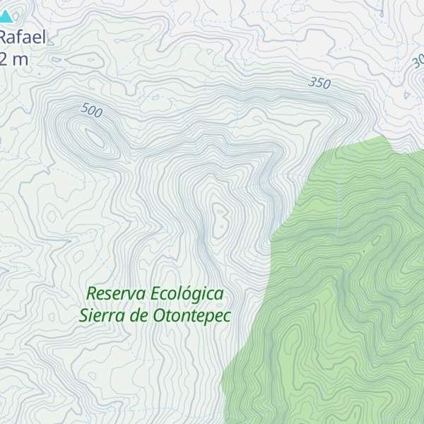 Map of Cerro Tantima