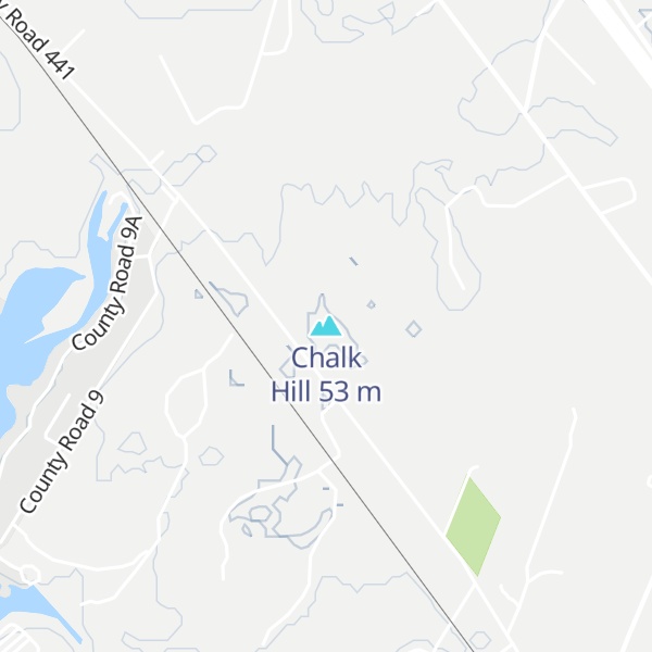 Map of Chalk Hill