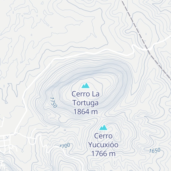 Map of Cerro La Tortuga