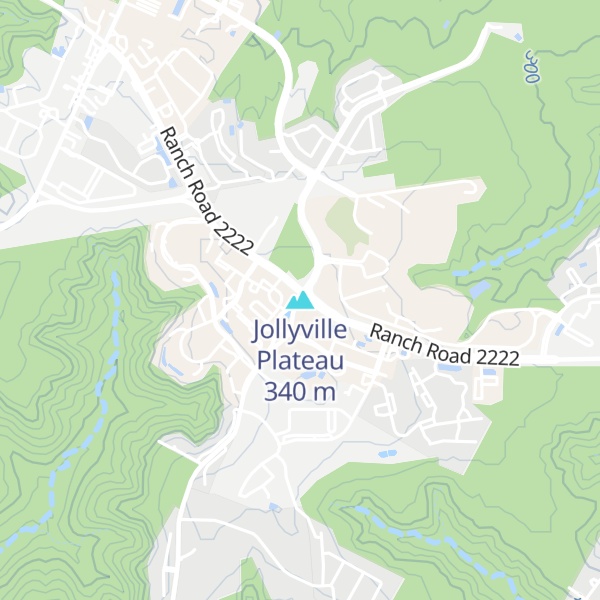 Map of Jollyville Plateau