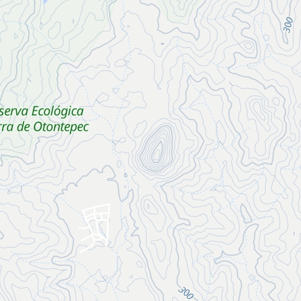 Map of Cerro El Pelón