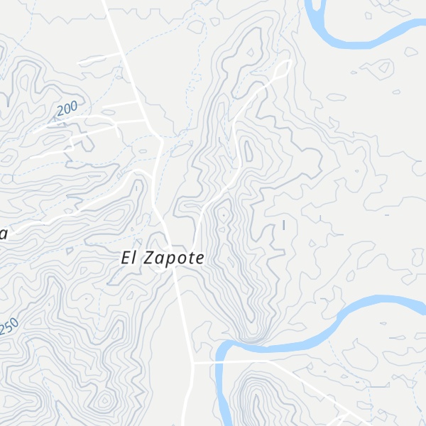 Map of Cerro Trapiche
